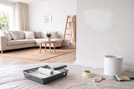 Peinture en location : quand il vaut mieux ne pas retoucher pour éviter des retouches visibles